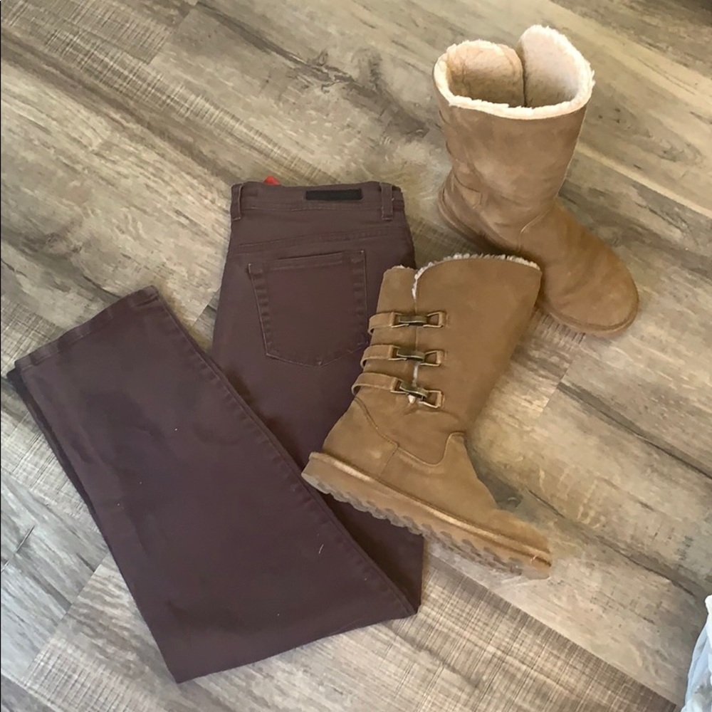 📍 Brown Gloria Vanderbilt jeans